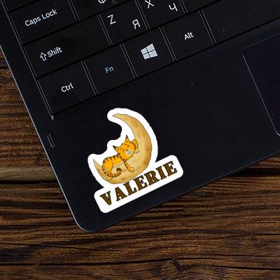 Sticker Valerie Sleeping Cat Image