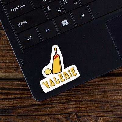 Kricketschläger Aufkleber Valerie Laptop Kricketschläger Aufkleber Valerie Laptop Image