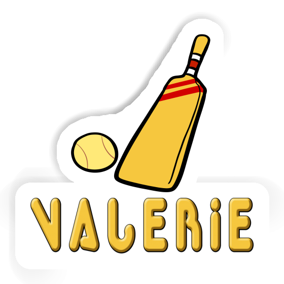 Autocollant Valerie Maillet de cricket Notebook Image