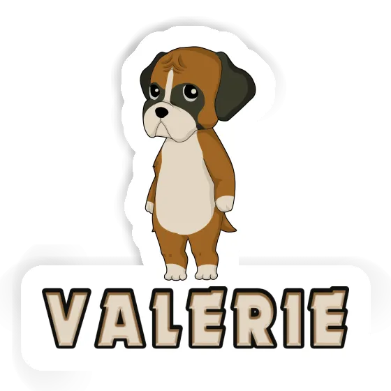 Sticker Boxer Valerie Notebook Sticker Boxer Valerie Gift package Image