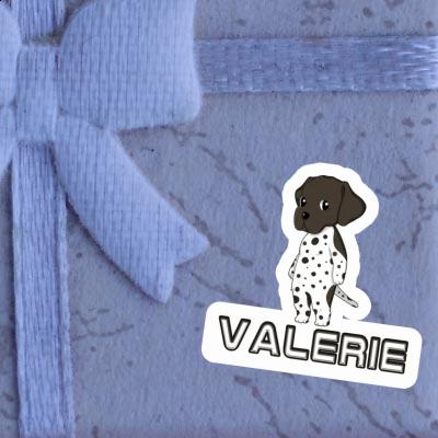 Autocollant Valerie Chien de chasse Autocollant Valerie Chien de chasse Image