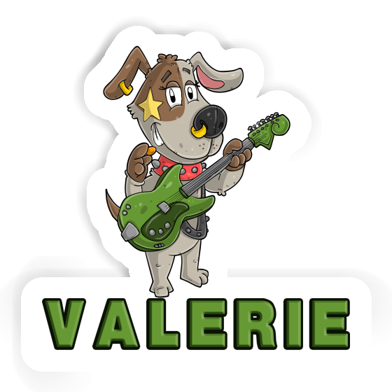 Autocollant Guitariste Valerie Laptop Autocollant Guitariste Valerie Laptop Image