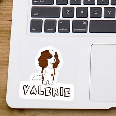 Autocollant Cavalier King Charles Spaniel Valerie Laptop Image
