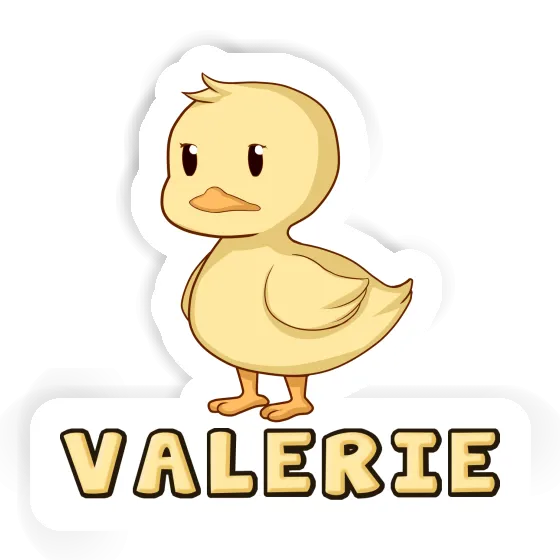 Sticker Valerie Duck Image