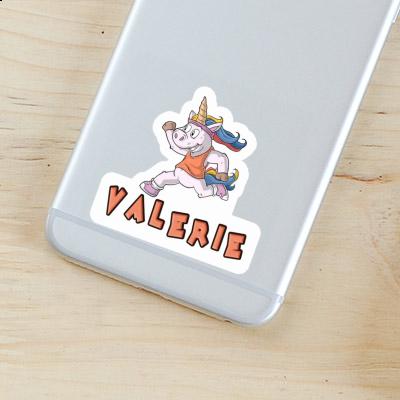 Sticker Valerie Läuferin Laptop Image