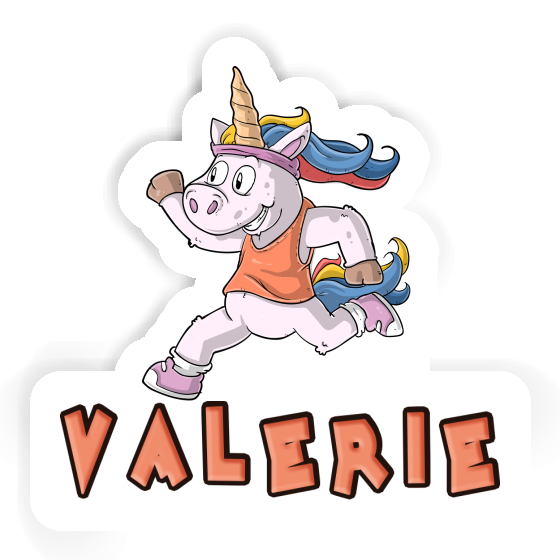 Sticker Valerie Läuferin Image