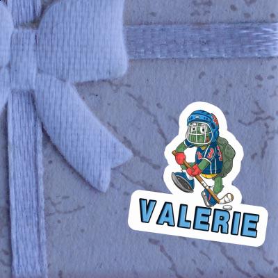 Valerie Autocollant Joueur de hockey Notebook Valerie Autocollant Joueur de hockey Gift package Image