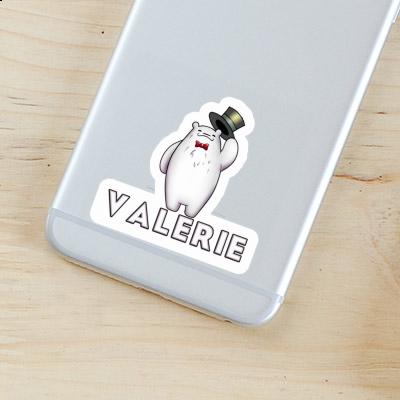 Autocollant Valerie Ours polaire Notebook Image