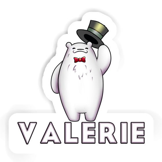 Autocollant Valerie Ours polaire Laptop Image