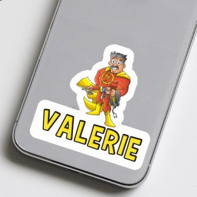 Sticker Valerie Electrician Gift package Image