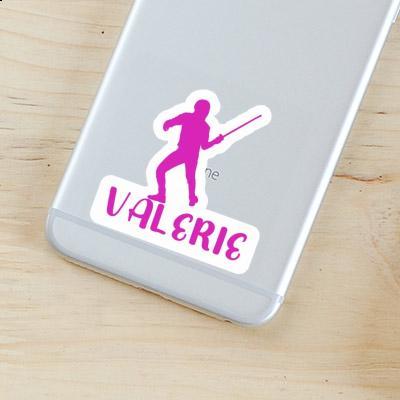 Sticker Valerie Fencer Notebook Image