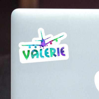 Aufkleber Flugzeug Valerie Notebook Image