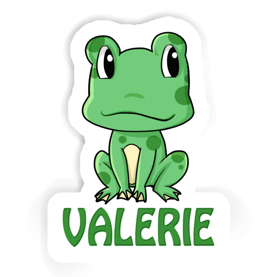 Valerie Autocollant Grenouille Laptop Image