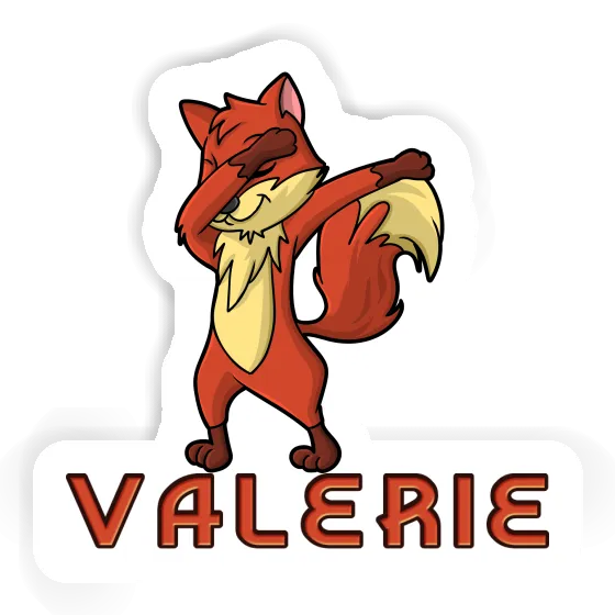 Fuchs Aufkleber Valerie Laptop Image