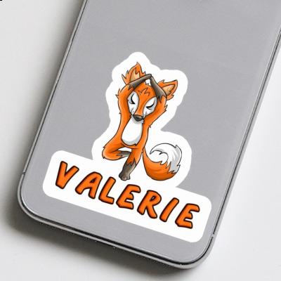 Sticker Yoga Fox Valerie Laptop Sticker Yoga Fox Valerie Laptop Image