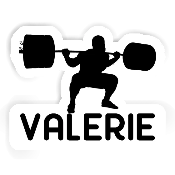 Autocollant Valerie Haltérophilie Autocollant Valerie Haltérophilie Image