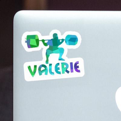 Sticker Gewichtheber Valerie Gift package Image