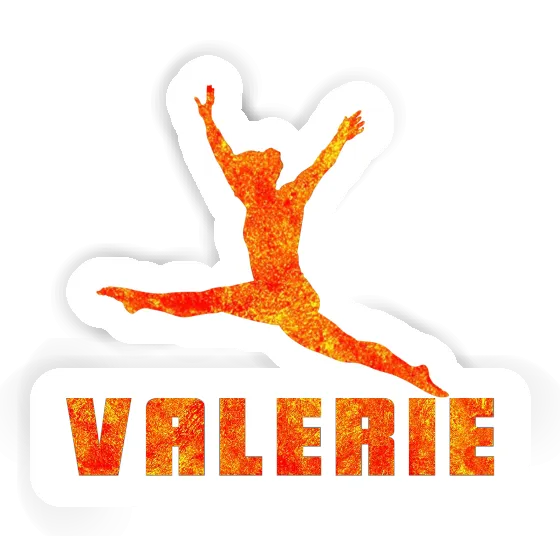 Autocollant Gymnaste Valerie Laptop Autocollant Gymnaste Valerie Laptop Image