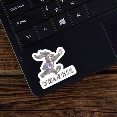 Sticker Rugby rabbit Valerie Notebook Sticker Rugby rabbit Valerie Gift package Image