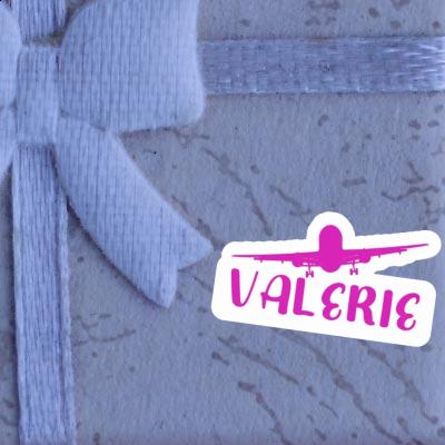 Valerie Sticker Flugzeug Laptop Image