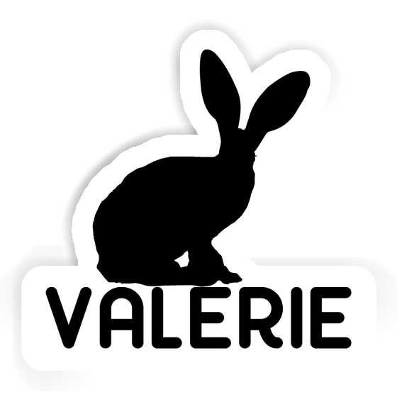 Kaninchen Sticker Valerie Laptop Image