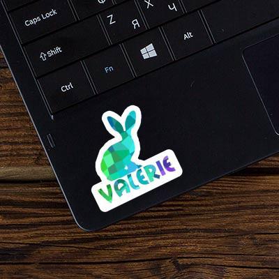 Autocollant Lapin Valerie Autocollant Lapin Valerie Image