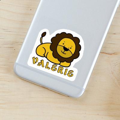 Sticker Valerie Löwe Laptop Image