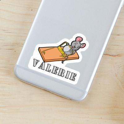 Valerie Autocollant Souris de fitness Laptop Image