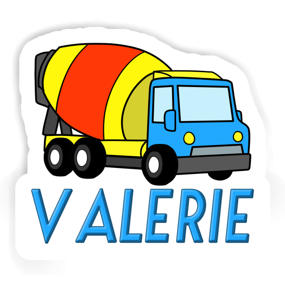 Valerie Aufkleber Mischer-LKW Laptop Valerie Aufkleber Mischer-LKW Laptop Image