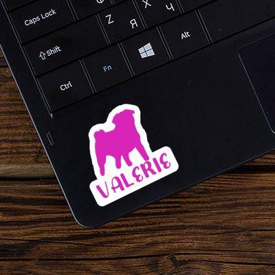 Valerie Sticker Pug Notebook Valerie Sticker Pug Gift package Image