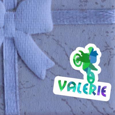 Motocross-Fahrer Sticker Valerie Image