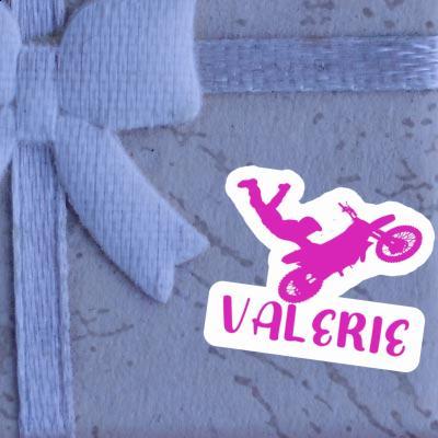 Valerie Sticker Motocross-Fahrer Laptop Image