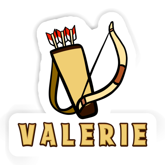 Aufkleber Valerie Pfeilbogen Notebook Aufkleber Valerie Pfeilbogen Notebook Image