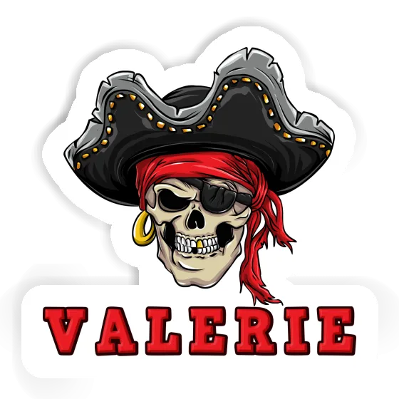 Valerie Sticker Pirate-Head Image