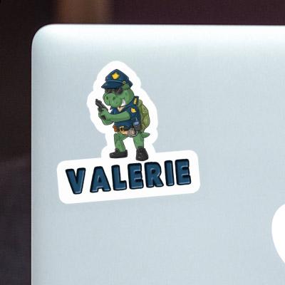 Polizist Sticker Valerie Image