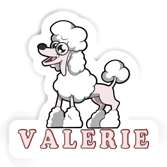 Valerie Sticker Poodle Notebook Valerie Sticker Poodle Notebook Image