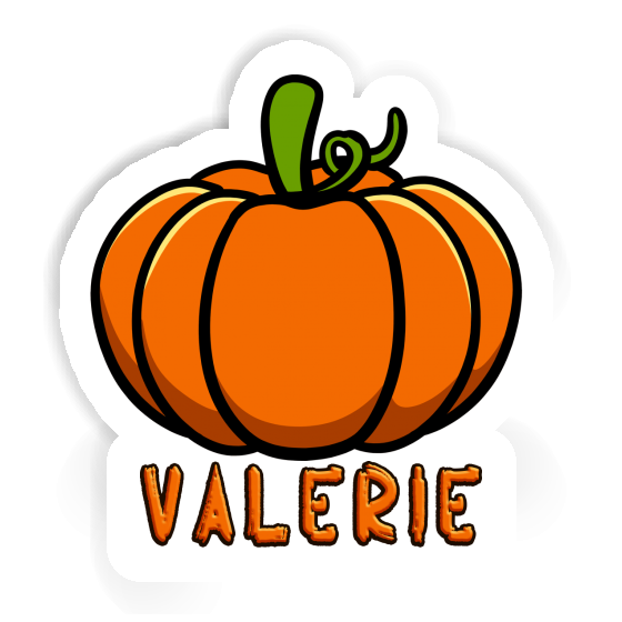 Sticker Valerie Pumpkin Notebook Image