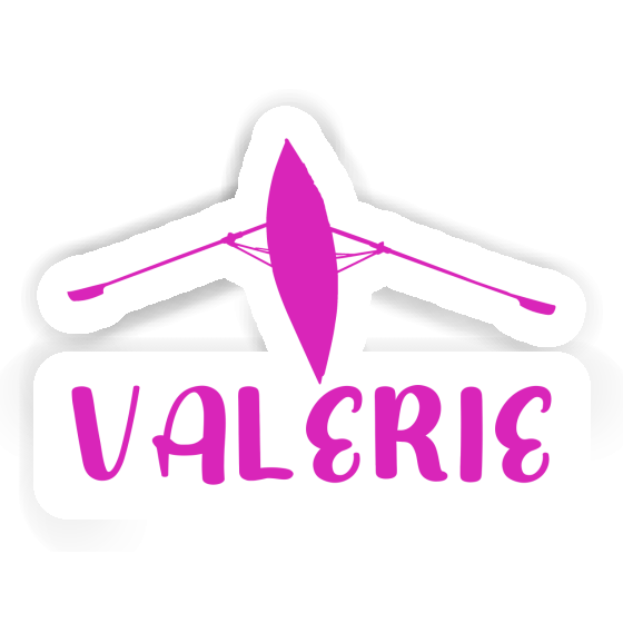 Valerie Sticker Ruderboot Laptop Image