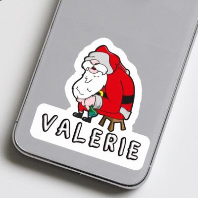 Valerie Sticker Santa Claus Notebook Image