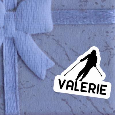 Sticker Valerie Skifahrerin Gift package Image