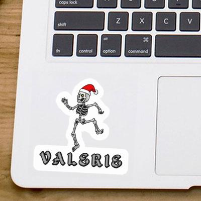 Aufkleber Weihnachts-Skelett Valerie Gift package Image