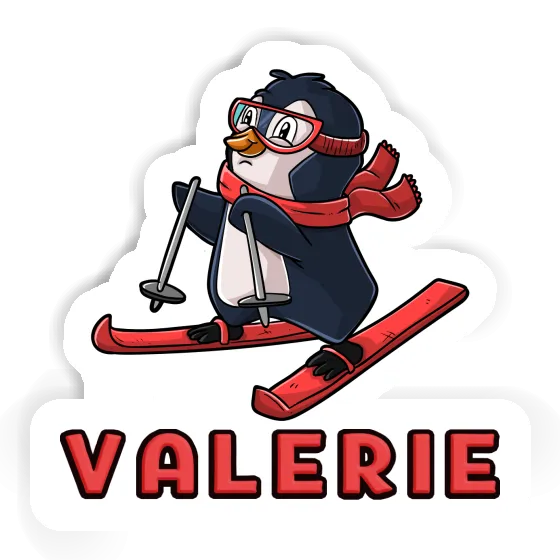 Autocollant Skieuse Valerie Notebook Autocollant Skieuse Valerie Gift package Image