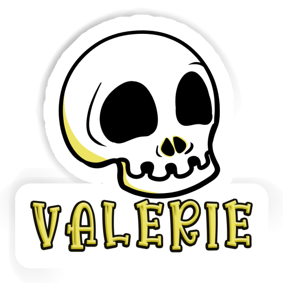 Totenkopf Sticker Valerie Image