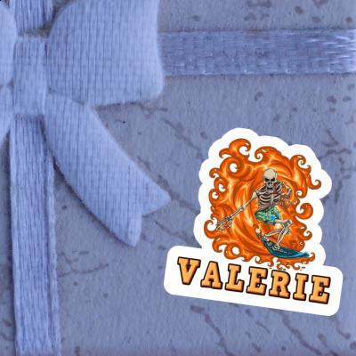 Valerie Aufkleber Surfer Image
