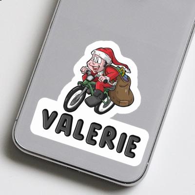 Bicycle Rider Sticker Valerie Image
