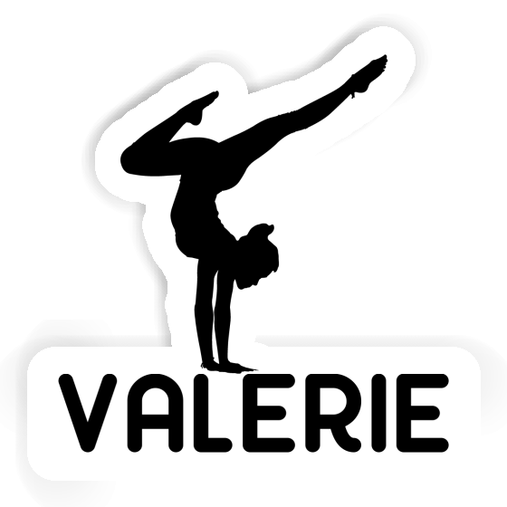 Yoga-Frau Aufkleber Valerie Gift package Image
