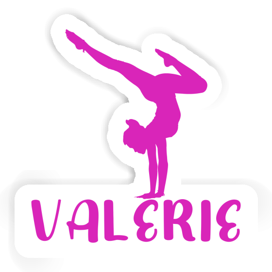 Sticker Valerie Yoga-Frau Image