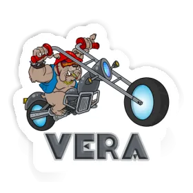 Biker Sticker Vera Image