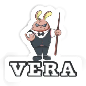 Sticker Vera Billiard Player Image