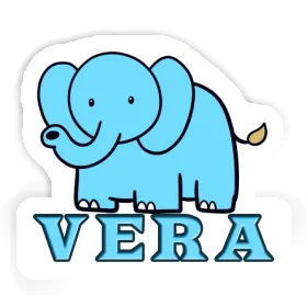 Sticker Vera Elephant Image